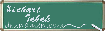 Wichart Tabak Visitenkarte
